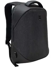 Рюкзак міський Semi Line USB 16 Dark Grey (P8253-0) (DAS302223)