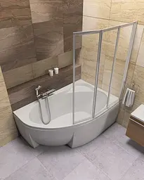 Ванна акрилова Ravak Asymmetrc 150x100 права CB41000000 - мініатюра 3
