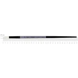 Пензель синтетика кругла загострена INTENSE 1668SR №14 довга ручка Rosa