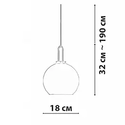 Підвісний світильник Friendlylight Gauss B PD FL3054 - мініатюра 4