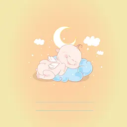 Альбом EVG 20sheet Baby collage Blue (20sheet Baby collage Blue w/box) - мініатюра 11