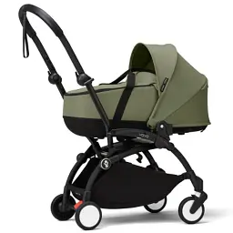 Люлька Stokke YOYO newborn shell, оливковий (Olive) (646311) - мініатюра 8