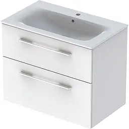 Тумба з умивальником Geberit Selnova Square 60 см 501.240.00.1 Білий