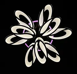 LED люстра світильник з пультом і підсвічуванням Splendid-Ray 30-3981-13 - мініатюра 8