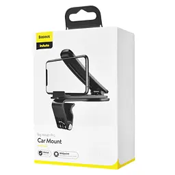 Тримач в машину Baseus Big Mouth Pro Car Mount срібний (29241) - мініатюра 2