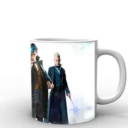 Кухоль GeekLand Fantastic Beasts Фантастичні тварюки постер FB.02.009 330 мл білий - мініатюра 2