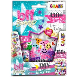 Набір для творчості Craze Бусини і шарми BFF 150 шт. (69431) - мініатюра 2