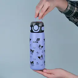 Термос з трубочкою Kite Kuromi 600 мл (HK25-1262) - мініатюра 6