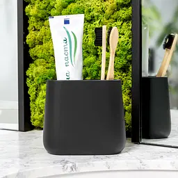 Підставка для зубних щіток МВМ My Home Richmond, чорний (BA-08 BLACK) - мініатюра 4