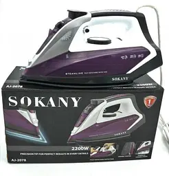 Електрична праска зі знімним баком Sokany AJ-2078
