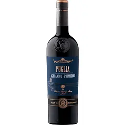 Вино Duca Di Saragnano Aglianico Primitivo Puglia IGT сухое красное 0.75 л
