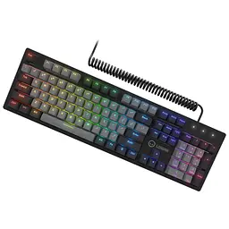 Клавіатура Lorgar Azar 514 RGB USB UA Black (LRG-GK514B-UA) - мініатюра 3