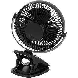 Вентилятор AdlerAD 7342 black настільний/ акумуляторний/ 5Вт/ D=15.5см/ USB-C/ чорний - мініатюра 4