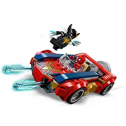 Конструктор LEGO Super Heroes Marvel Автомобіль Людини-павука vs. Отруєний Росомаха 134 деталі (76336) - мініатюра 2