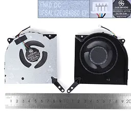 Вентилятор для Legion 5 Pro-16ACH6H Type 82JQ, (10V CPU fan, FCN FNKD DFSAL12E064860, Аналог) - мініатюра 3