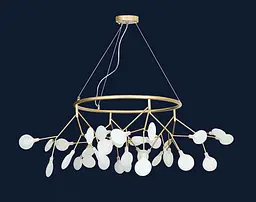 Люстра LED PETALS Levistella 918LP263-36 GD+WH - мініатюра 2