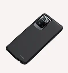 Чохол-акумулятор XON PowerCase для Xiaomi Redmi Note 10 Pro 6800 mAh Чорний (PCBS3410368B 2926) - мініатюра 2