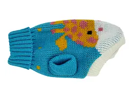 Светр для собак та котів EcoToys Giraffe XL жираф A: 35 см B: 33 см C: 22 см 6980 - мініатюра 5