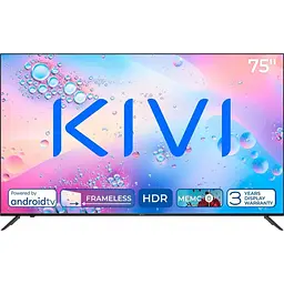 Телевізор Kivi U760Q 75'' LCD Ultra HD 4K (75U760QB) [135151]