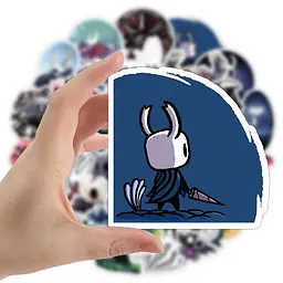 Стікерпак Порожній лицар Набір наклейок GeekLand Hollow Knight 50 штук - мініатюра 3
