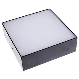 Світильник стельовий накладний Brille LED FLF-84 15W WW BK