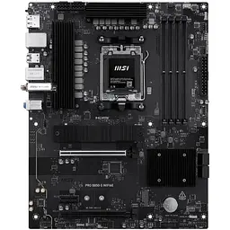 Материнська плата MSI AM5 PRO B850-S WIFI6E, B850, 4xDDR5, Int.Video (CPU), 4xSATA3, 2xM.2, 2xPCI-E 4.0 x16, 1xPCI-E 3.0 x1, ALC897, Realtek 8125 2.5G, WiFi 6E, Bluetooth 5.3, 11xUSB 3.2 / 4xUSB 2.0, HDMI/DP, ATX - мініатюра 3