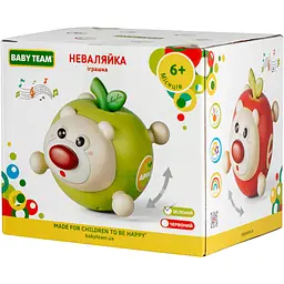 Іграшка Baby Team Неваляйка (8608_зелений) - мініатюра 4