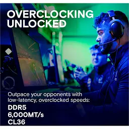 Модуль пам'яті DDR5 Crucial 2x16GB 6000MHz Pro OC Black (CP2K16G60C36U5B) [147413] - мініатюра 8