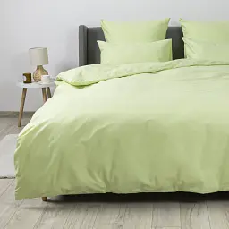 Комплект постільної білизни ТЕП Happy Sleep Leafy Luxe півтораспальний 50x70 салатовий - мініатюра 6