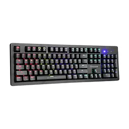 Клавіатура Marvo KG916 Multi-LED Mechanical Blue Switch USB (KG916) - мініатюра 3