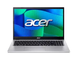 Acer Ноутбук Acer Extensa EX215-57 15.6" FHD IPS, Intel i3-1315U, 8GB, F512GB, UMA, Lin, сріблястий