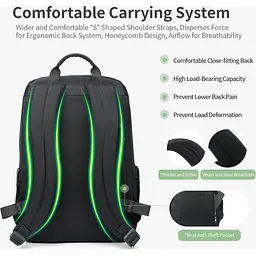 Рюкзак Tigernu T-B9520 15.6` Black [121229] - мініатюра 7