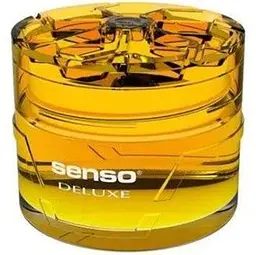 Ароматизатор повітря Банку із гелем Senso Deluxe - Vanila Creme (Ванільний крем)