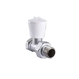 Набір крани радіаторні прямі Arco 1/2″ подача + зворотка KC013 KCM13 - мініатюра 3