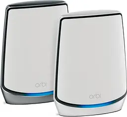 MESH-система Netgear WiFi-система Orbi RBK852, AX6000, WiFi 6, MESH, 4xGE LAN, 1x2,5GE WAN, біл. кол. (2шт.) (RBK852-100EUS)
