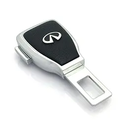 Заглушка перехідник ременя безпеки з логотипом Infiniti 1 шт
