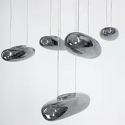 Стельова люстра Water Drops Line.F S 17G-600 GR - мініатюра 4