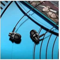 Навушники Borofone BM74 Singer універсальні earphones with microphone 1.2m Hi-Fi HD Mic чорні - мініатюра 4