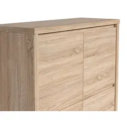 Комод у вітальню ВМК Каспіан KOM4D Дуб сонома (GRB-1524) - мініатюра 2