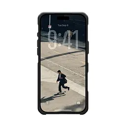 Чохол UAG для iPhone 17 Pro Max, Metropolis LT MagSafe, Kevlar Black teh0019546 - мініатюра 8