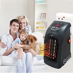 Портативний нагрівач від мережі 220V Handy Heater 400 Watts - мініатюра 3