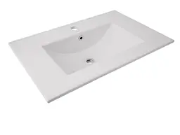 Раковина врізна меблева Qtap Albatross 720x460x180 White з донним клапаном QT01113070CW148474 - мініатюра 1