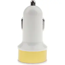 Автомобільний зарядний пристрій TOTO TZZ-58 Car charger metal 2USB 2,1A Gold - мініатюра 2