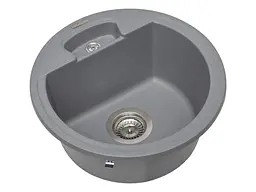 Кухонна мийка Miraggio VALENCIA gray (0000052) Граніт, Врізна, Сірий - мініатюра 3