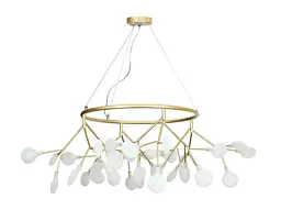 Люстра LED PETALS Levistella 918LP263-36 GD+WH