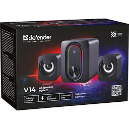 Акустична система 2.1 Defender V14 11Вт, Bluetooth, USB - мініатюра 7