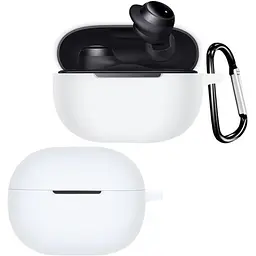 Чохол-накладка DK Silicone Candy Friendly з карабіном для Xiaomi Redmi Buds 3 Lite (white)