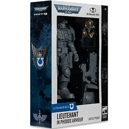 Фігурка Warhammer 40K Lieutenant in Phobos Armour - Ultramarines - Artist Proof 7in (Вархамер 40К) - мініатюра 8