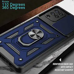 Ударостійкий чохол Camshield Serge Ring for Magnet для Samsung Galaxy M53 5G - мініатюра 5