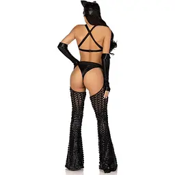 Еротичний костюм кішечки-пані Leg Avenue Mistress Kitty L - мініатюра 6